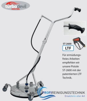 turbodevil TD 410 "Industrial" mit Absaugung